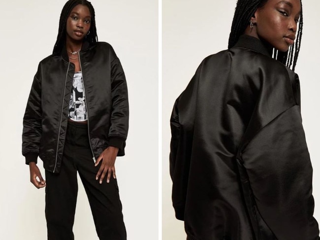 This Supre Marnie Bomber gets the tick of approval from one stylist. Picture: THE ICONIC.
