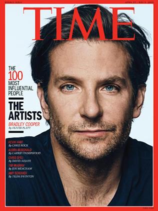 Bradley Cooper was named one of Time Magazine’s 100 most influential people.