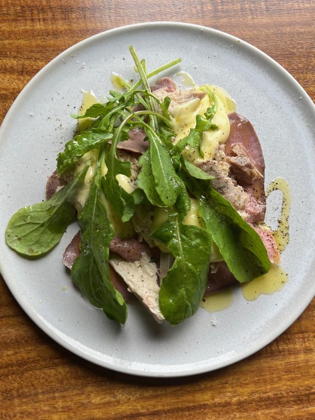 Waterloo Inn’s Vitello Tonnato. Picture: Anna Critchley