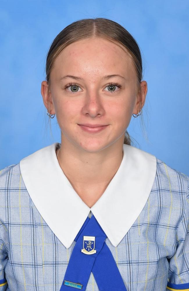 Macy Stirling will play for St Margaret Mary's College at the Vicki Wilson School Netball Northern Region Championships in Townsville. Picture: Picture: St Margaret Mary's College