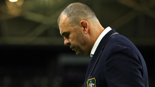 Clyne’s resignation follows the departure of Michael Cheika after a horror Wallabies World Cup. Picture: Dan Mullen/Getty