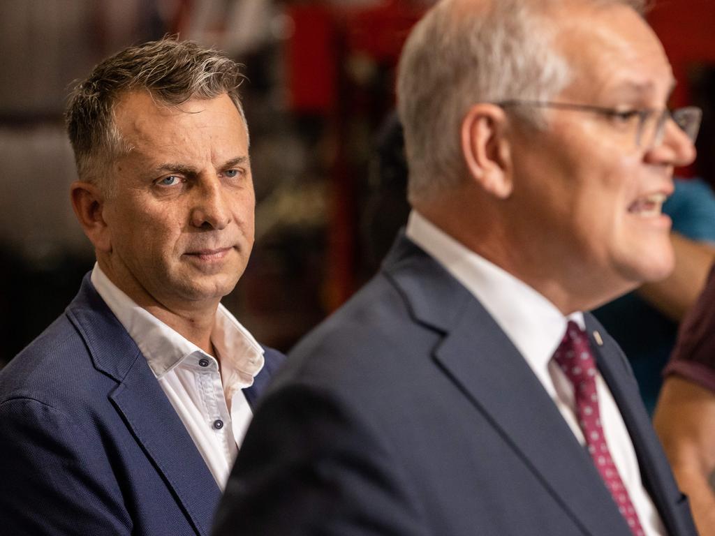 The Liberal candidate had formerly expressed discontent with Scott Morrison’s response to the 2019-20 bushfires. Picture: Jason Edwards