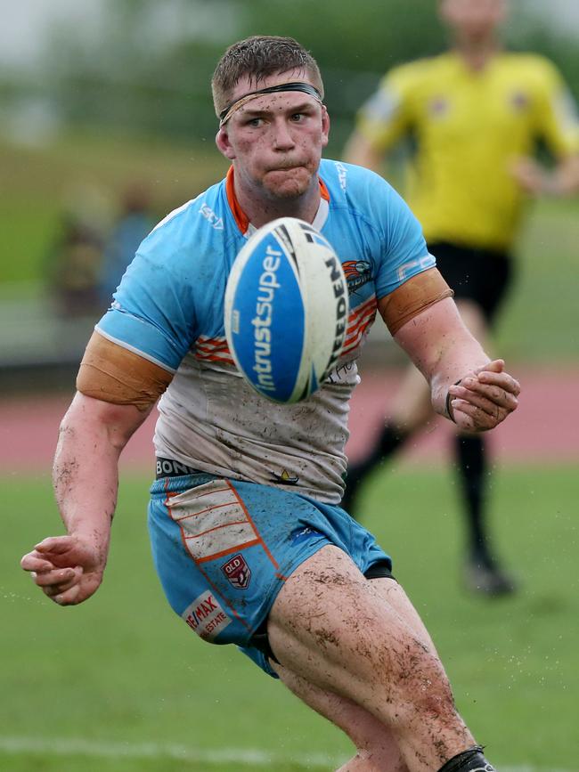 Northern Pride v Townsville Blackhawks 2020 preseason trial game at Barlow Park. Pride's Josh Stuckey. PICTURE: STEWART McLEAN