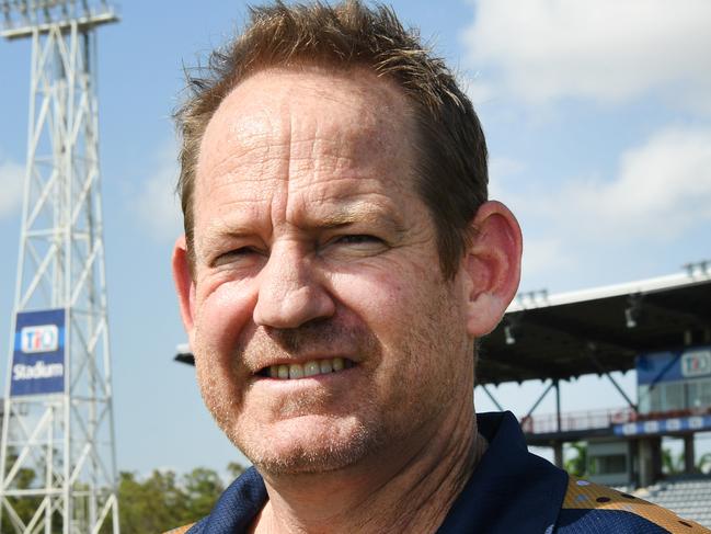 Gold coast and Melbourne executives  at the AFLNT HQ this morning to discuss the AFLs next five year deal with the NT. AFLNT Chief Executive Stuart Totham.   Picture KATRINA BRIDGEFORD