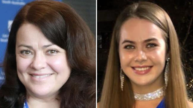 Aleksandra Vergulis, 51, and Daniela Vergulis, 22, were allegedly gunned down in the driveway of a Campbelltown home. Picture: Supplied