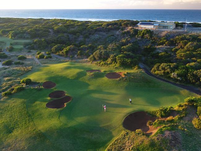 Thirteenth Beach golf course on the Bellarine Peninsula, Victoria.