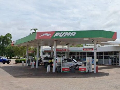 Puma Station Berrimah was allegedly robbed at knife point on Wednesday night.