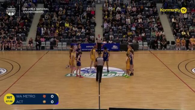 Replay: Basketball Australia Under-16 National Championships Day 1 - WA Metro v ACT (Girls)