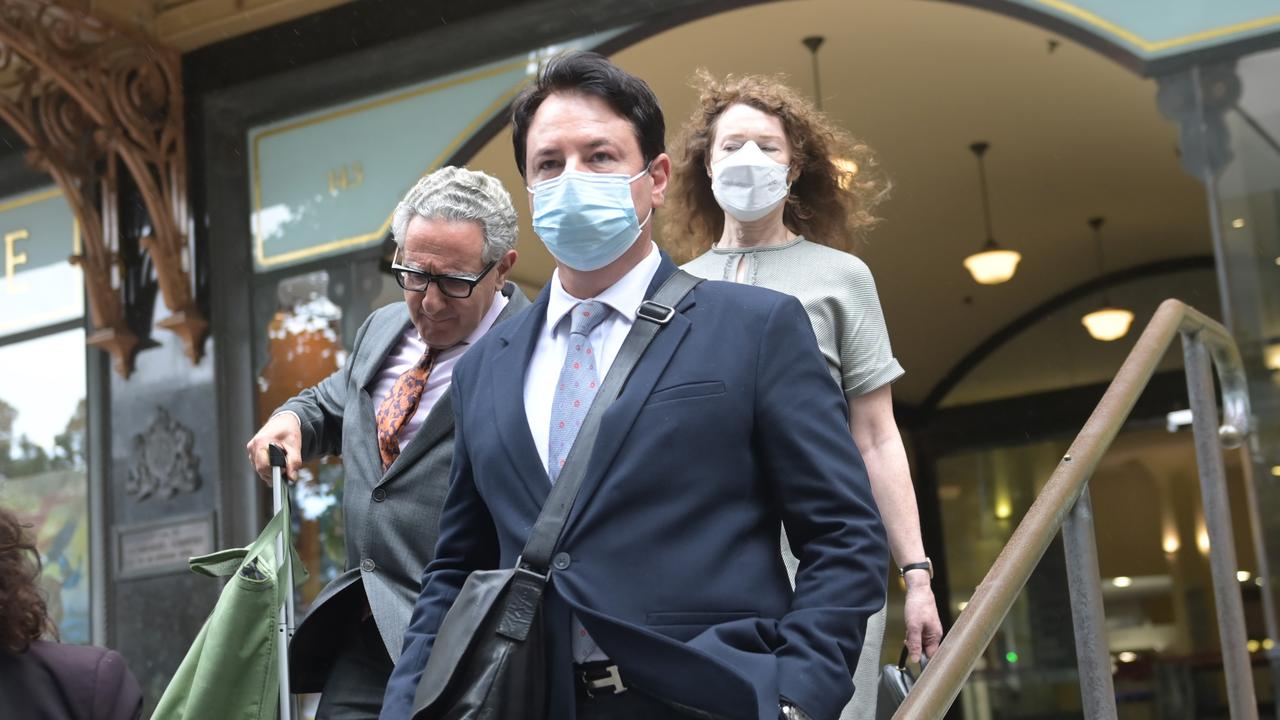 Trenton Shipley leaves the Downing Centre on Thursday after a court dismissed his appeal. Picture: NCA NewsWire / Jeremy Piper