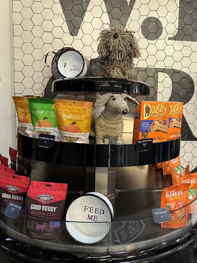 Dog treats available at Amazon's Seattle HQ.