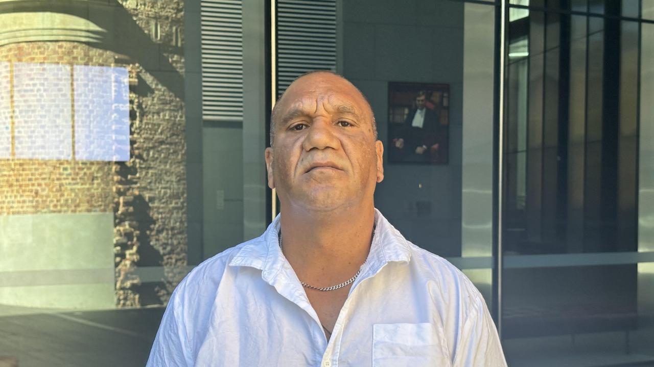 Public housing tenant Barry Garlett. Picture: NewsWire