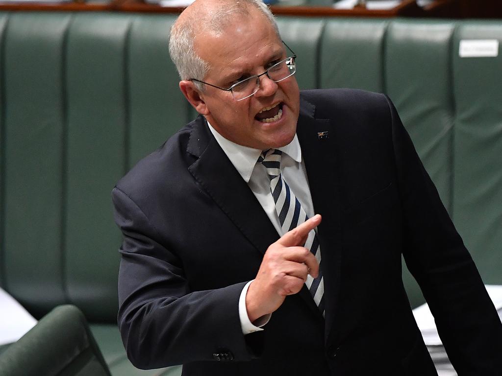 Scott Morrison’s approval ratings have dropped to their lowest point in a year. Picture: Sam Mooy