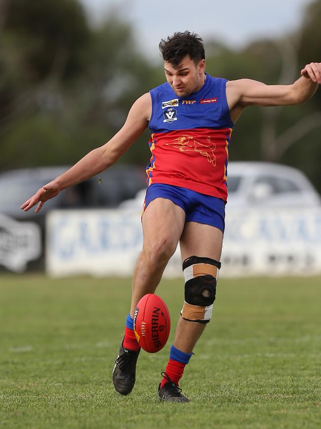 Marong full-forward Brandyn Grenfell. Picture Yuri Kouzmin