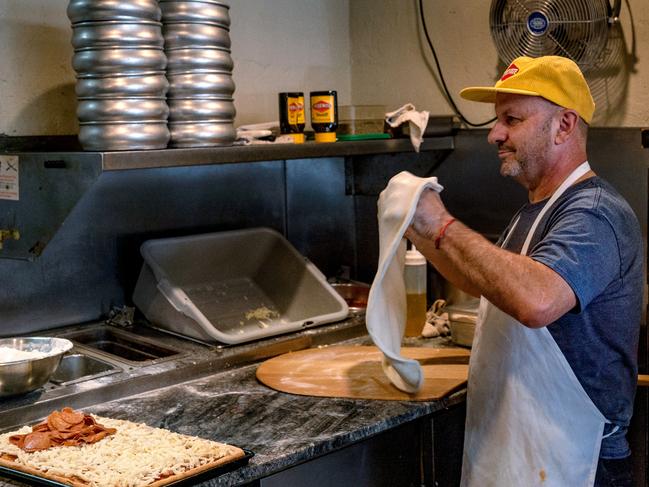 Rosa’s Pizza is a big hit in New York. Picture: Supplied