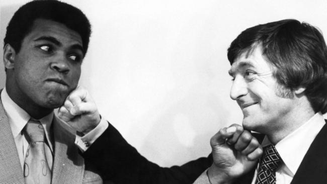 Parkinson said of Muhammad Ali: “I went in with him four times and I lost on every occasion.” Picture: BBC/The Times