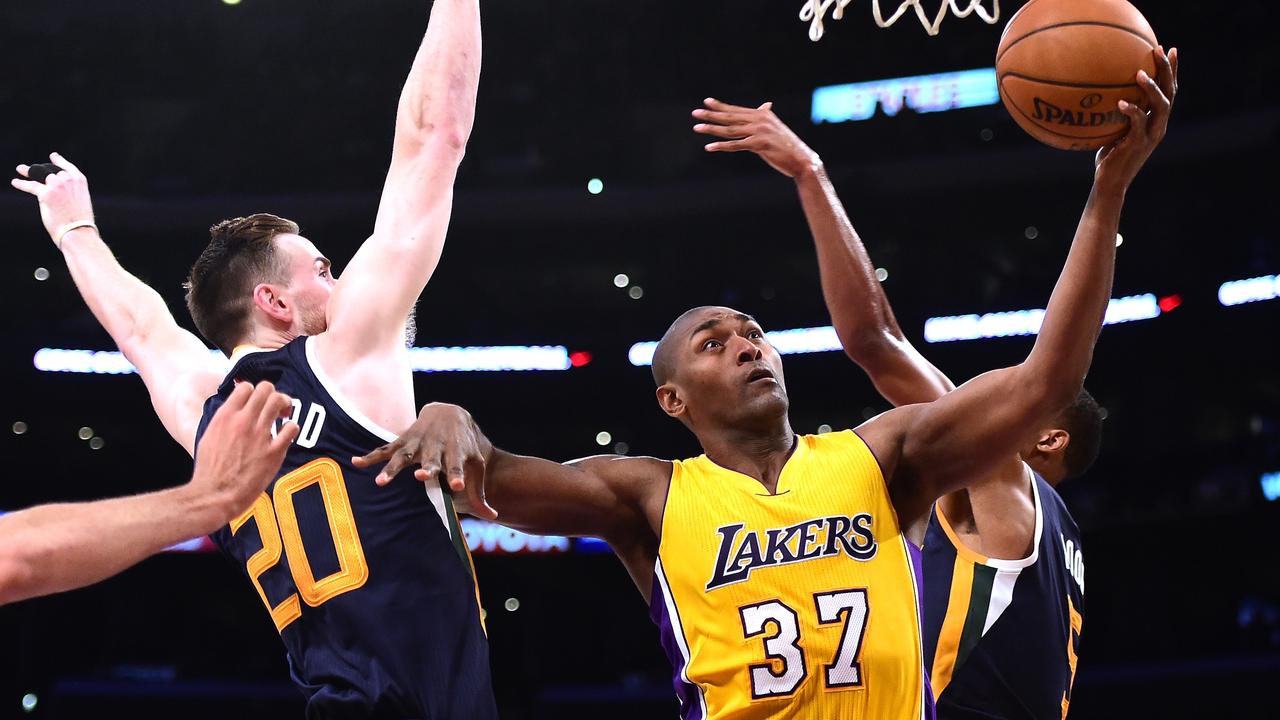 He was Metta World Peace with the Lakers. (Photo by Harry How/Getty Images)