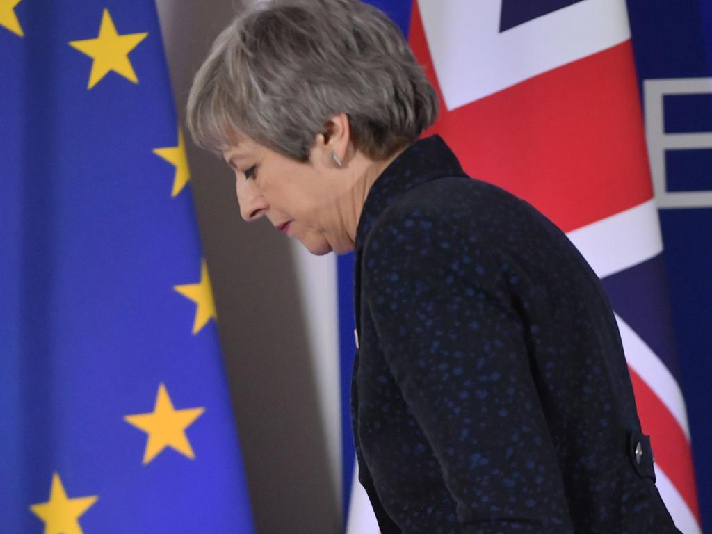 Failure to get Brexit deal through parliament saw Theresa May resign as British Prime Minister. Picture: Emmanuel Dunand/AFP.