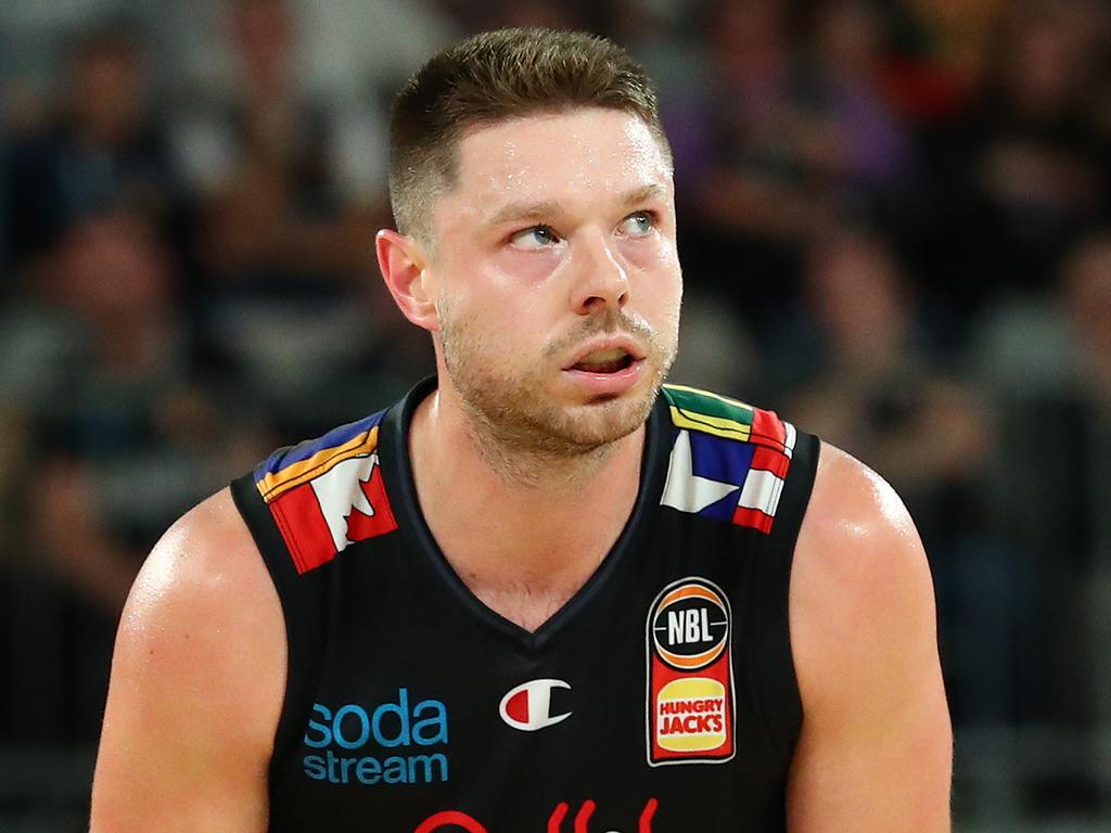 Luke Travers says he marvelled Matthew Dellavedova being at United training the day after being cut. Picture: Kelly Defina/Getty Images.