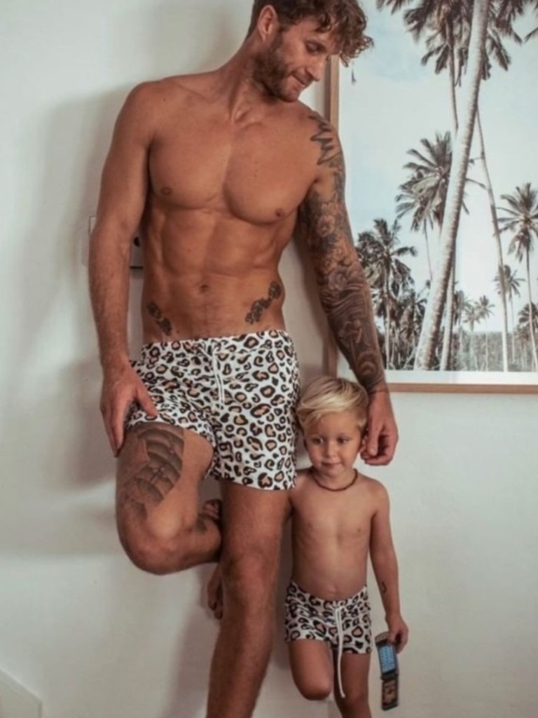 It has also expanded in to mens and boys boardies. Picture: Instagram/Infamous Swim