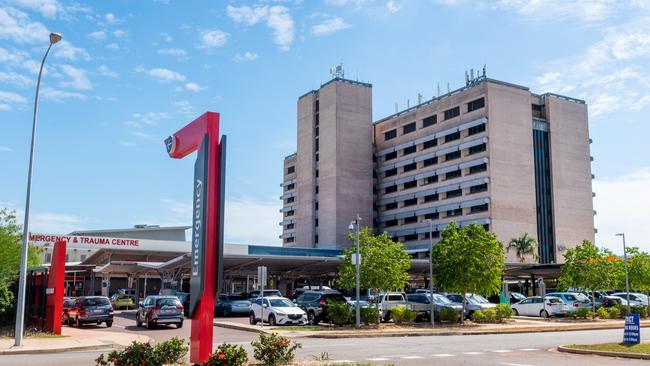 Royal Darwin Hospital, pictured yesterday, is in crisis and angry clinicians have spoken out to reveal what is happening behind closed doors. Picture: Che Chorley