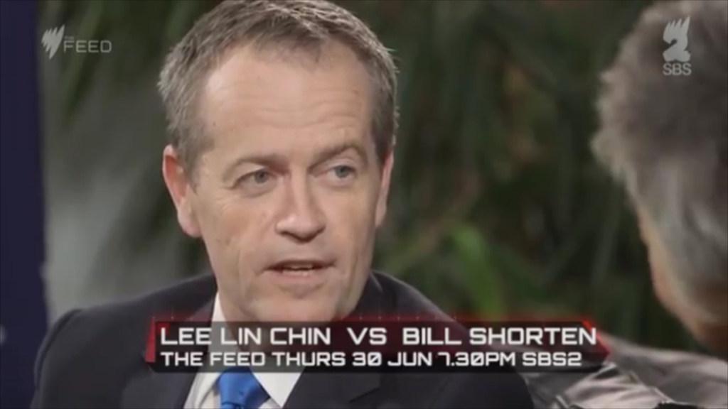 Bill Shorten faces Lee Lin Chinquisition