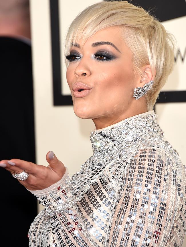 Silver lining ... Rita Ora. Picture: Jason Merritt/Getty Images