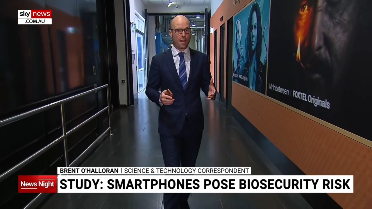 Smartphones pose biosecurity risk, new research reveals