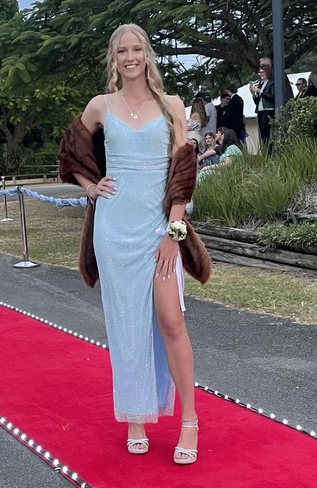 Rhian Bunter at the Victory College formal on Friday June 21, 2024.