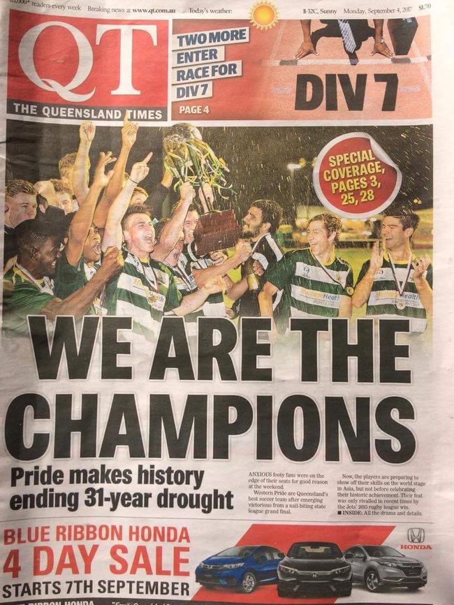 The QT front page said it all.