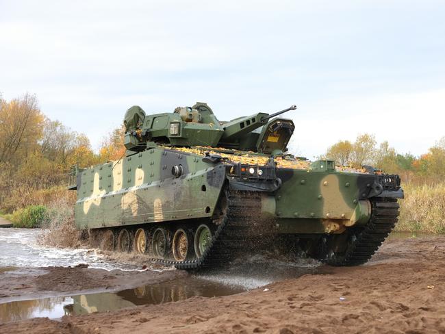 The Redback Infantry Fighting Vehicle (IFV), developed by Hanwha Defense.