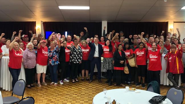 Labor candidate Des Hardman said he will continue to fight for better conditions for workers.