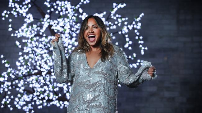 Will Jess Mauboy be singing Flame Trees with Jimmy Barnes at the ARIA Awards? Picture: Richard Dobson