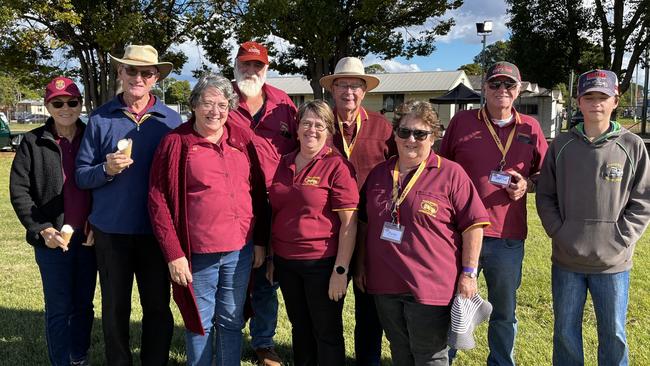 Members of the South Burnett Antique Motor Club at the Kingaroy Show on Saturday, May 3 2025.