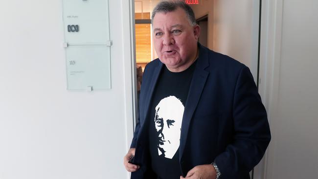 Craig Kelly at Parliament House in Canberra this morning. Picture: Gary Ramage