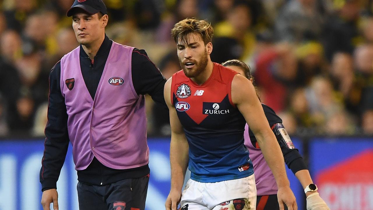 Jack Viney Injury: Melbourne Midfielder To Be Sore When He Returns ...