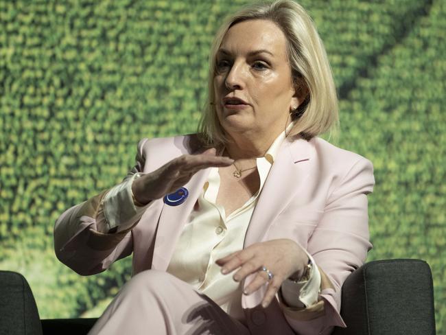 Thursday 25th May 2023.  The Australian.  The Australian Global Food Forum 2023 at Crown, Melbourne.  Christine Holgate, CEO Global Express.Photograph by Arsineh Houspian.