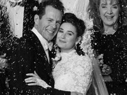 Bruce Willis and Demi Moore's wedding day