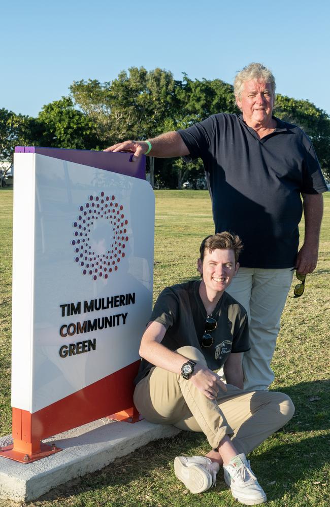 Rory Mulherin and Martin Mulherin Great Barrier Reef Arena Saturday 20 May 2023 Picture: Michaela Harlow