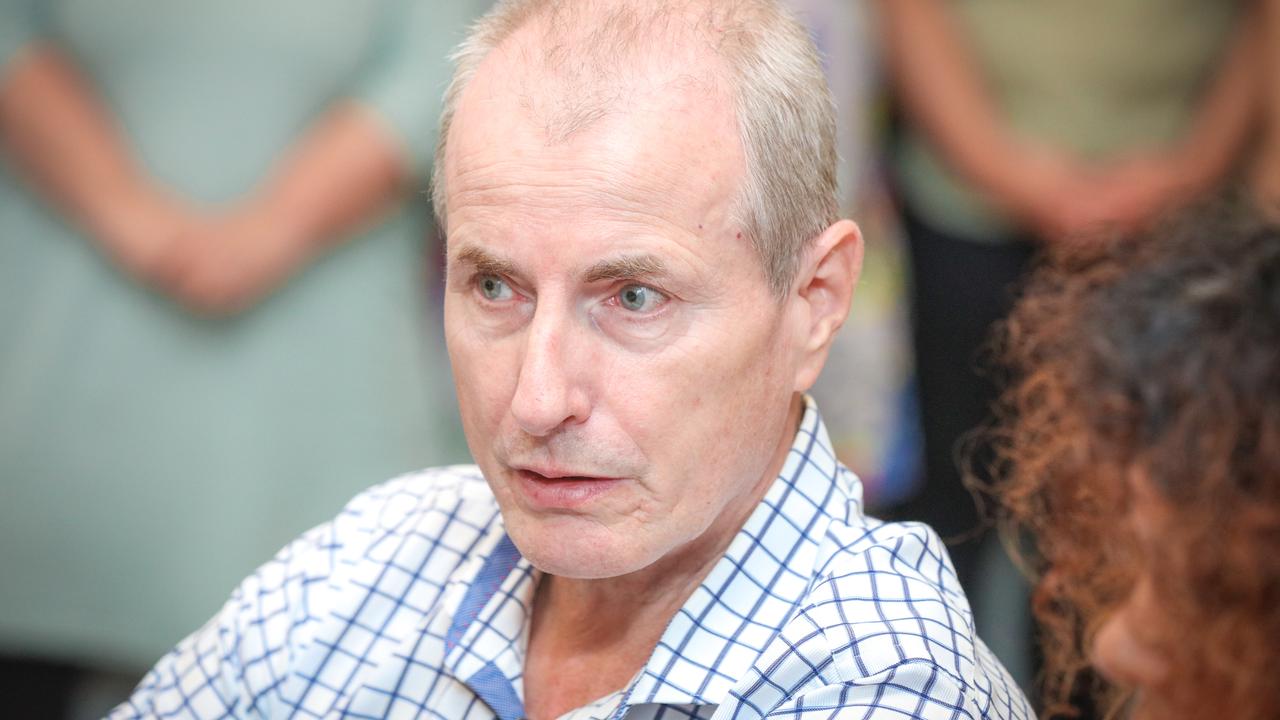 Former Chief Minister Paul Henderson donated $10,000 to Territory Labor’s campaign. Picture: Glenn Campbell