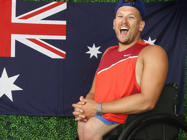 Outgoing Australian of the Year Dylan Alcott. Picture: Michael Klein