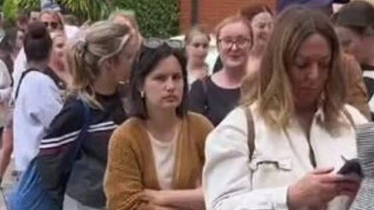 Rental queue in Sydney. Picture TikTok.JPG