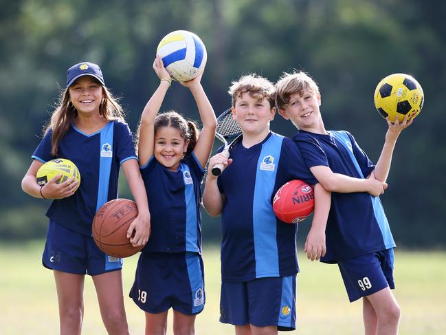 Central Coast Sports College recorded major improvements in both Year 5 and 9 NAPLAN results. Picture: Sue Graham