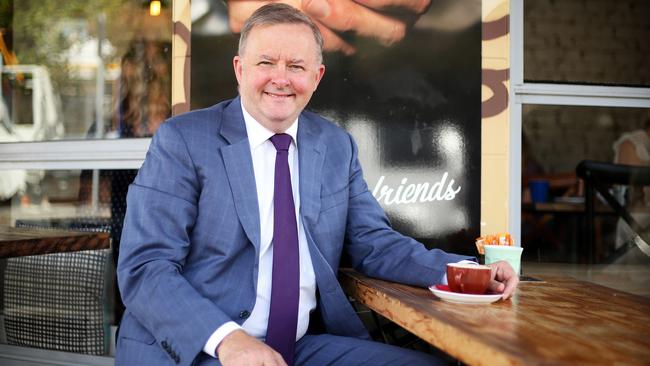 Labor heavyweight Anthony Albanese hopes one day a postcode doesn’t define someone’s income. Picture: Tim Hunter