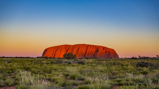 Uluru is a much more cooler experience during winter.