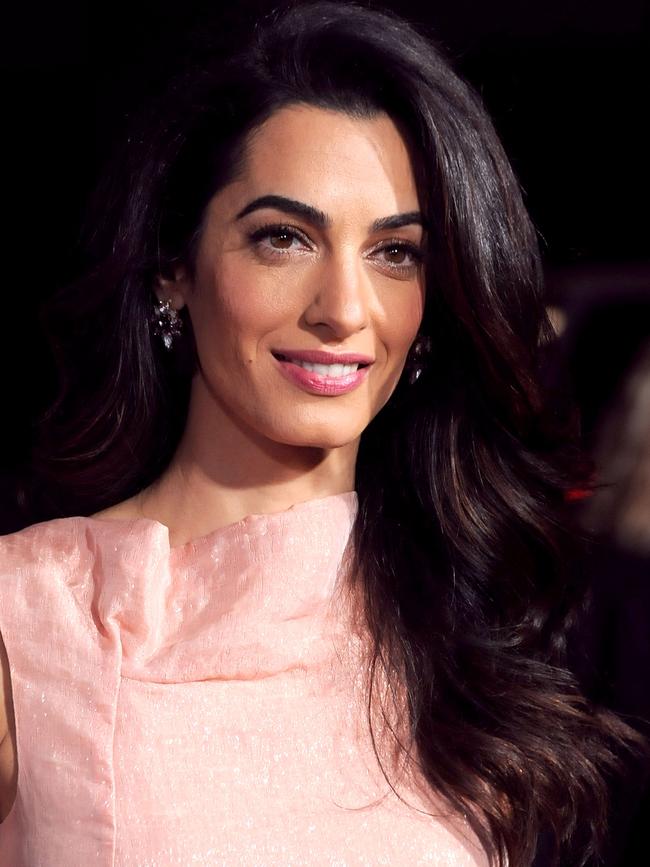 You can see why people compare Jessica to Amal, pictured. Picture: Barry King/Getty Images