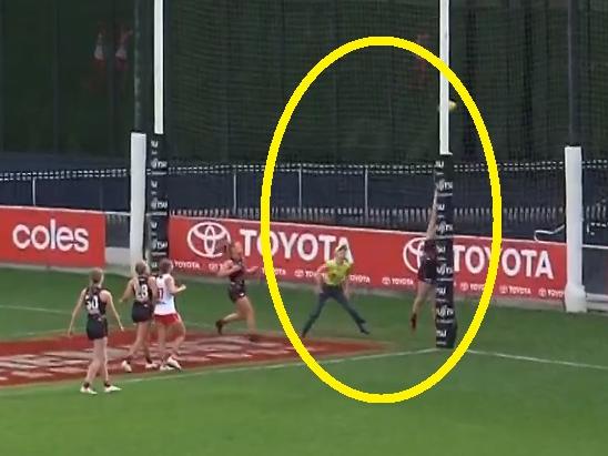 Sydney Swans robbed of a goal