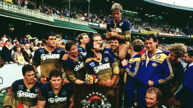 1986 NRL Round GF - Parramatta Eels v Canterbury-Bankstown Bulldogs, Sydney Cricket Ground, 1986-09-28. Digital image by � NRL Photos