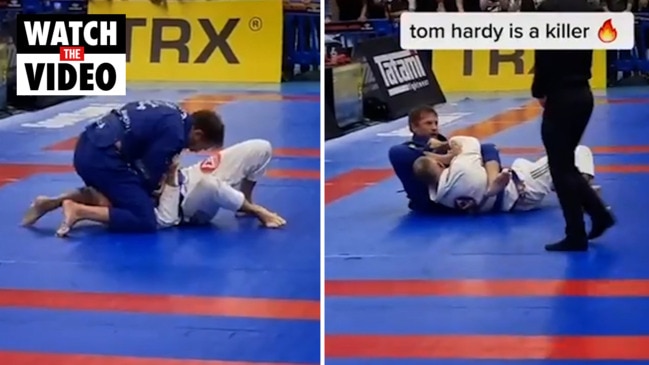 Tom Hardy wins jiu-jitsu gold medal during competition in Wolverhampton