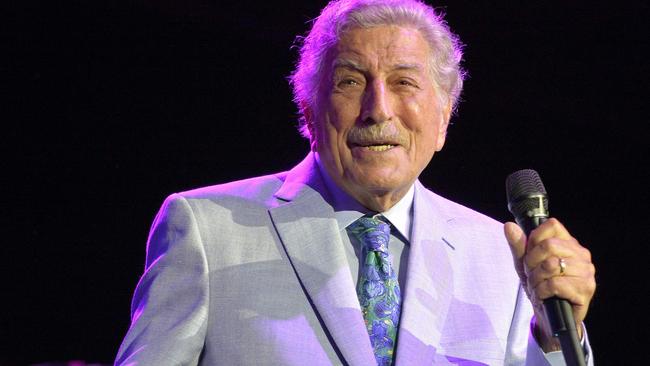 It’s been revealed Tony Bennett has Alzheimer’s. Picture: AFP