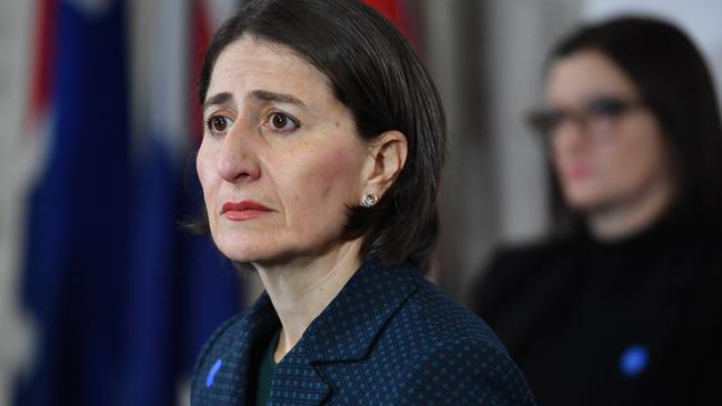 NSW Premier Gladys Berejiklian continues to push for Queensland’s borders to be reopened. (AAP Image/Dean Lewins)